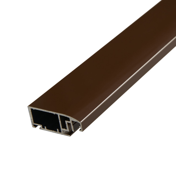 Main door profile Nut brown