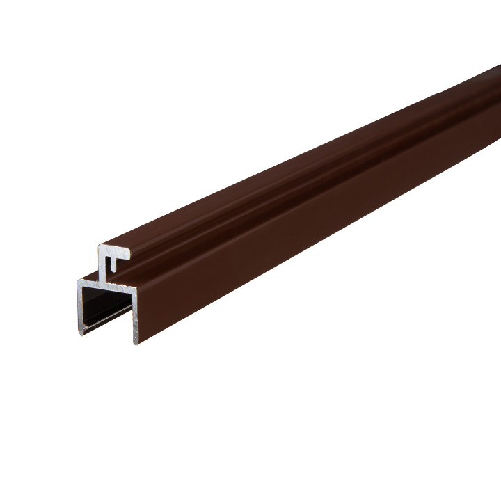 Door supplementary profile Chocolate brown