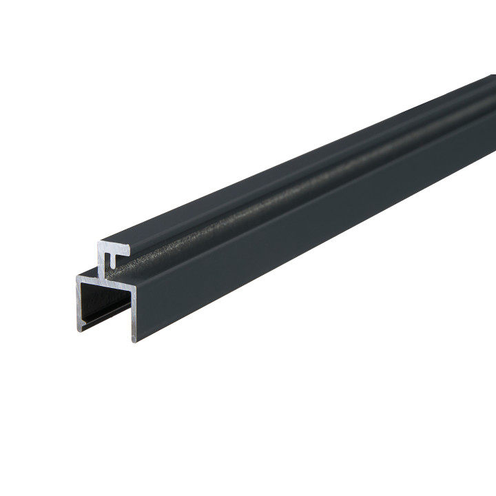 Door supplementary profile Anthracite
