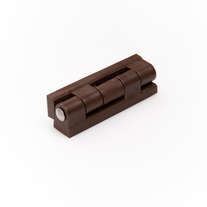 Door hinge Nut brown