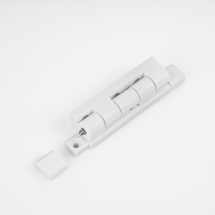 Door hinge for quick installation White