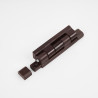 Door hinge for quick installation Chocolate brown