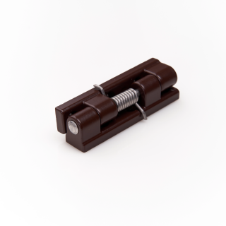 Door hinge with spring Chocolate brown
