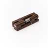 Door hinge with spring Nut brown