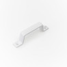 Small external door handle White