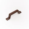 Small external door handle Nut brown