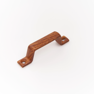 Small external door handle Golden oak (Structure)