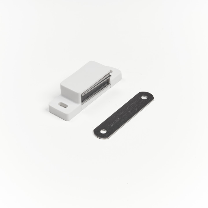 Magnetic lock White