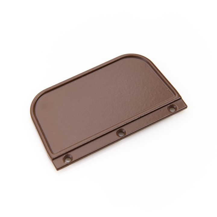 Flat interior door handle Nut brown