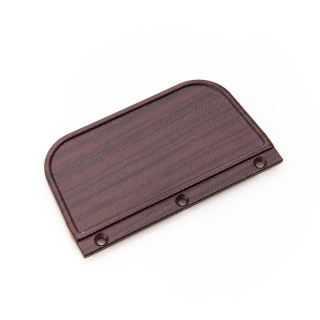 Flat interior door handle Mahogany (Structure)