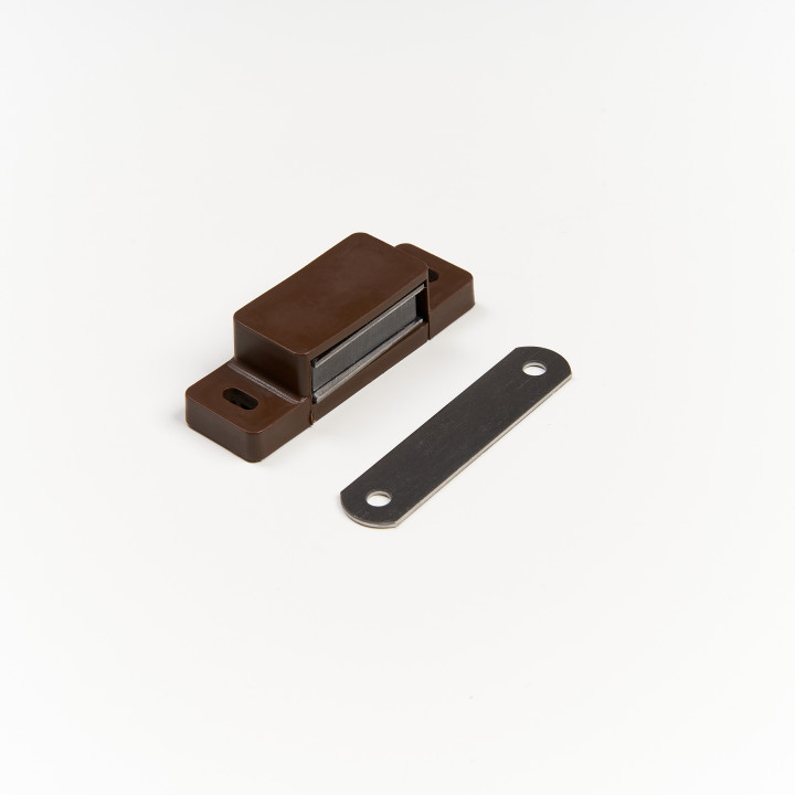 Magnetic lock Nut brown