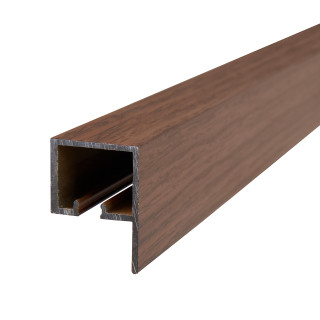 Prowadnica górna Orzech brąz (Struktura)