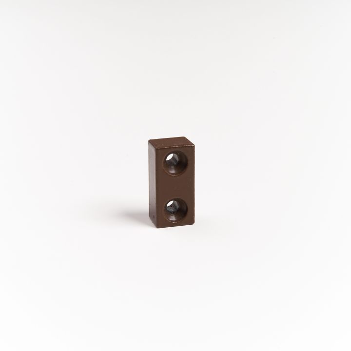 Bottom guide movement limiter Nut brown