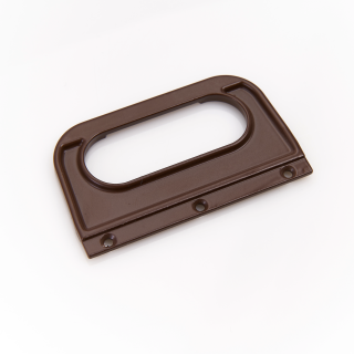 Internal sliding door handle Nut brown