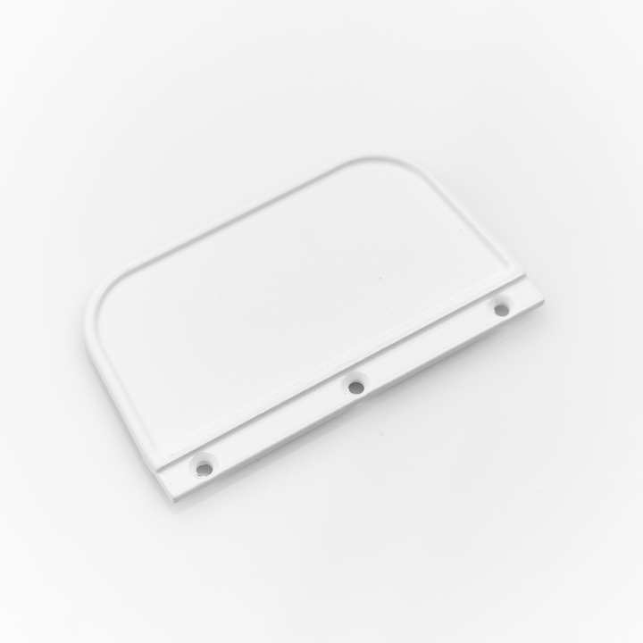 Klamka drzwiowa wewnętrzna płaska Biały