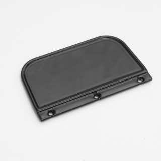Flat interior door handle Black