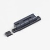 Door hinge for quick installation Anthracite