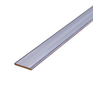 Masking strip for double doors Colourless