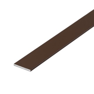Masking strip for double doors Nut brown