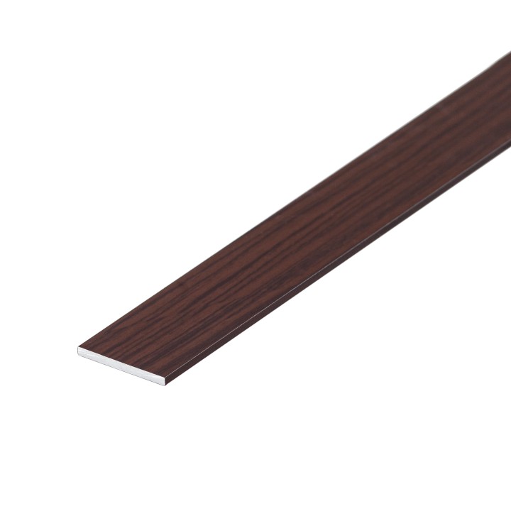 Masking strip for double doors Mahogany (Structure)