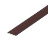 Masking strip for double doors Mahogany (Structure)